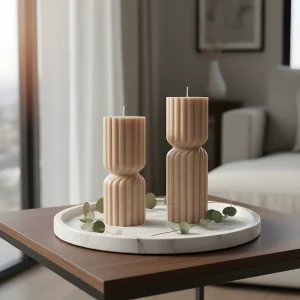 Bougies Hourglass