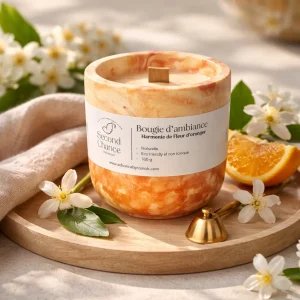 Harmony de Fleur d’Oranger avec Mèche en bois