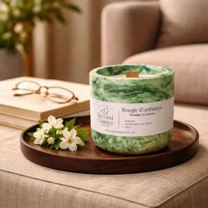 Nostalgia de Jasmin avec Mèche en bois